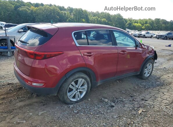 KNDPM3AC3H7296535 2017 KIA SPORTAGE Red წინა მარჯვენა