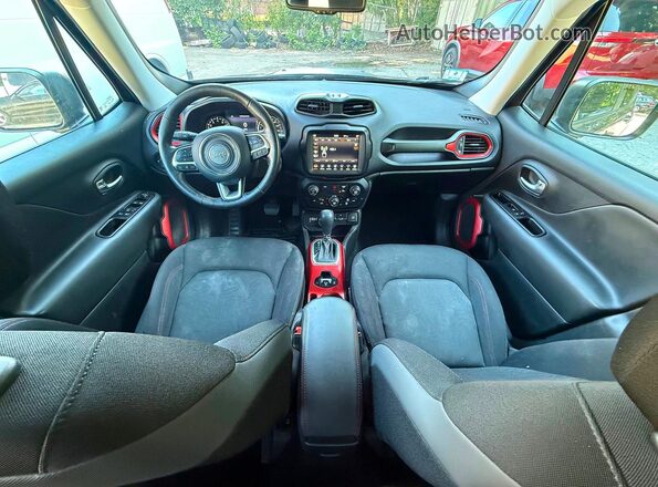 ZACNJDC18MPM20651 2021 JEEP RENEGADE Gray Вид задніх сидінь