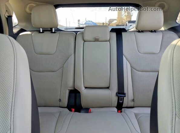 2FMPK3K98KBC02698 2019 FORD EDGE Black უკანა სალონის ხედი