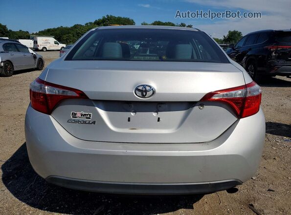 2T1BURHE3GC566834 2016 TOYOTA COROLLA Silver Front interior view