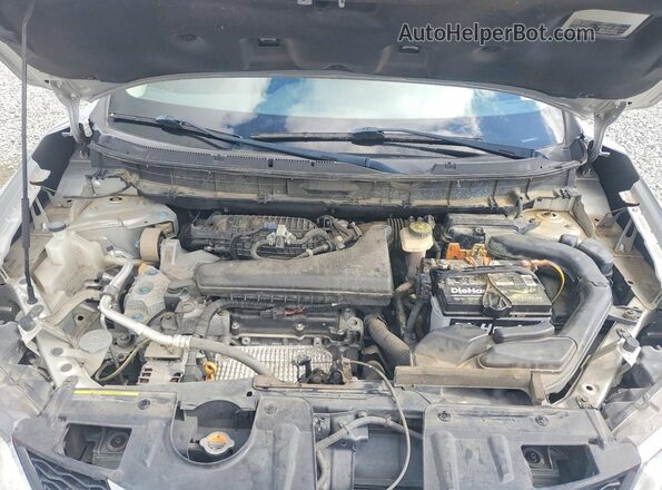 KNMAT2MT6GP609249 2016 NISSAN ROGUE Silver Շարժիչի բաժամունքի տեսք