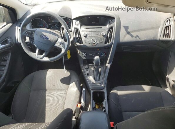 1FADP3K2XHL216483 2017 FORD FOCUS Black Вид щитка приладів