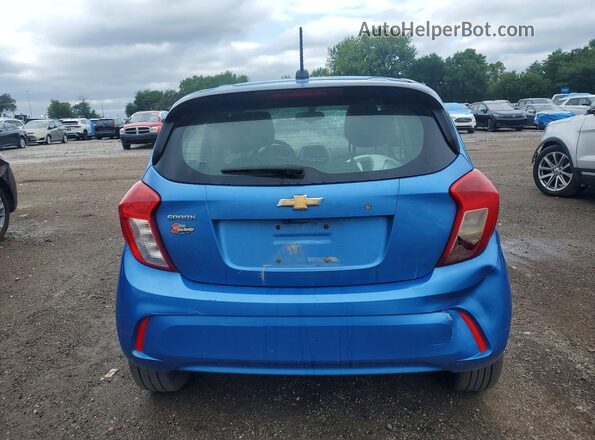 KL8CB6SA6HC791914 2017 CHEVROLET SPARK Blue Widok wnętrza z przodu