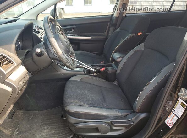 JF2GPADC2H8228357 2017 SUBARU CROSSTREK Black Widok deski rozdzielczej