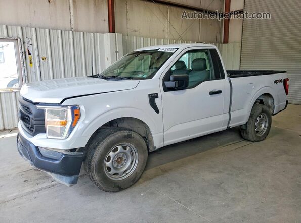 1FTMF1EB4NKE27564 2022 FORD F150 White Tył lewy