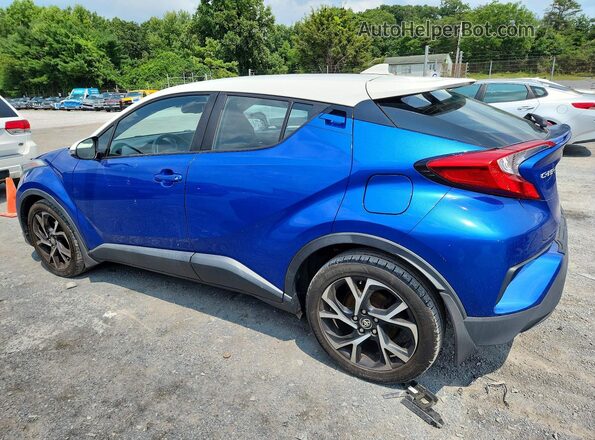 NMTKHMBX3JR037916 2018 TOYOTA C-HR Blue უკანა მარჯვენა