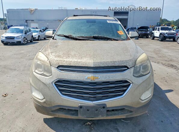 2GNALCEKXG1107425 2016 CHEVROLET EQUINOX Beige უკანა ხედი