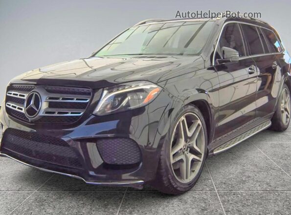 4JGDF7DE5KB222454 2019 MERCEDES-BENZ GLS Черный Задняя правая четверть