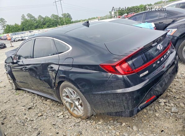 5NPEF4JA9MH078904 2021 HYUNDAI SONATA Черный Задняя правая четверть