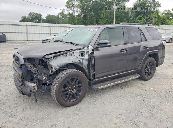 JTEZU5JR5K5195892 2019 TOYOTA 4RUNNER Charcoal Հետևի ձախ