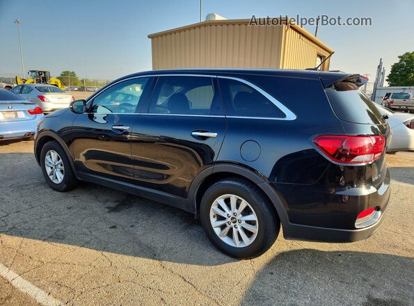 5XYPG4A5XLG612281 2020 KIA SORENTO Black Задня права чверть