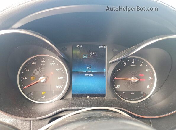 W1N0J8EB8NG030313 2022 MERCEDES-BENZ GLC-CLASS White უკანა სავარძლების ხედი
