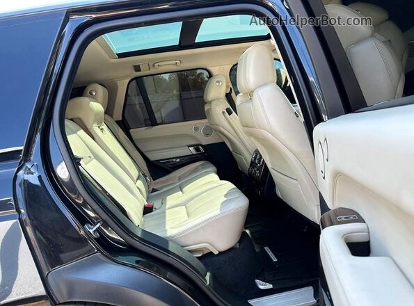 SALGS2EF9GA293153 2016 LAND ROVER RANGE Unknown - Not Ok For Inv. Rear seats view