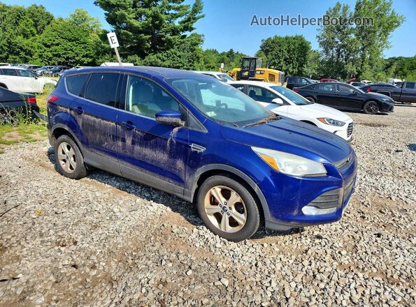 1FMCU9GX4GUB75746 2016 FORD ESCAPE Blue Widok z przodu