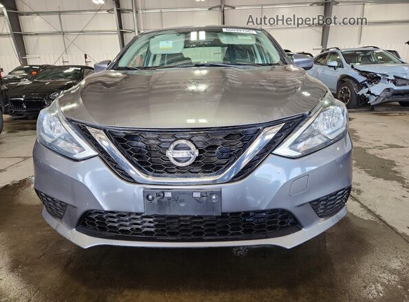 3N1AB7AP7GL648454 2016 NISSAN SENTRA Silver Rear view