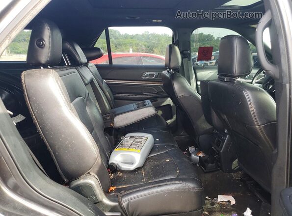 1FM5K7F85KGB42839 2019 FORD EXPLORER Серый Вид подкапотного пространства