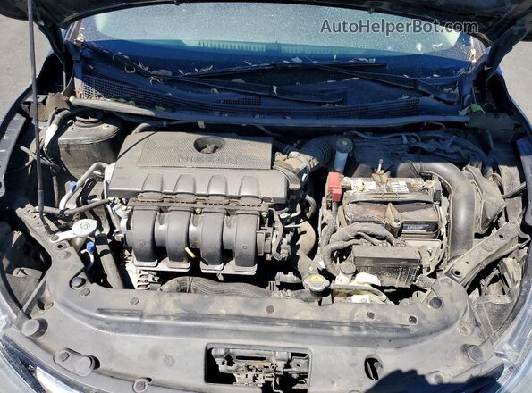 3N1AB7APXHY359394 2017 NISSAN SENTRA Black Շարժիչի բաժամունքի տեսք