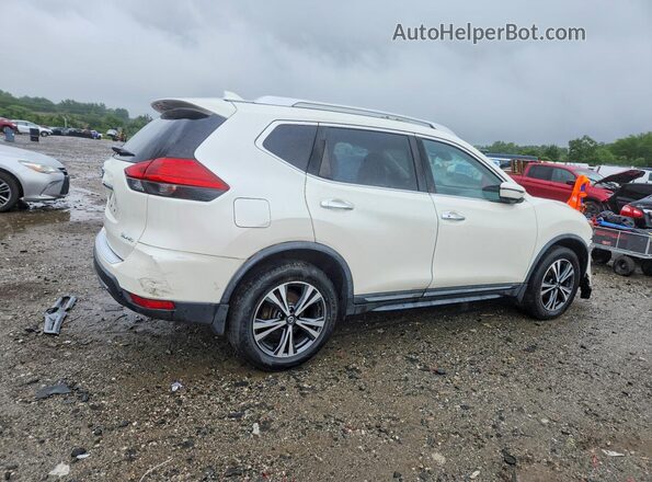 JN8AT2MV9HW018989 2017 NISSAN ROGUE Белый Передняя правая четверть