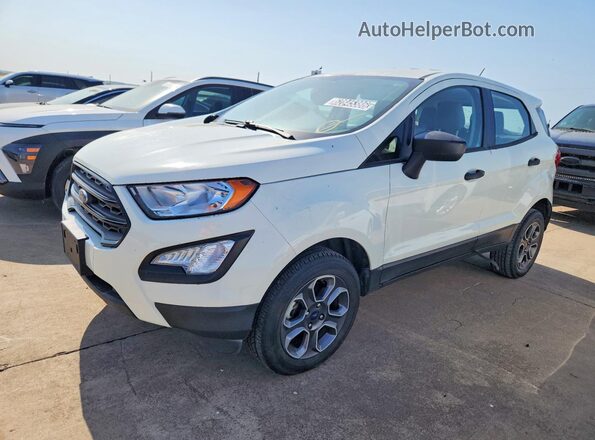 MAJ6S3FL4NC467005 2022 FORD ECOSPORT Белый Задняя левая четверть