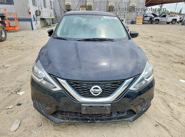 3N1AB7AP6JL646086 2018 NISSAN SENTRA Black Widok z tyłu