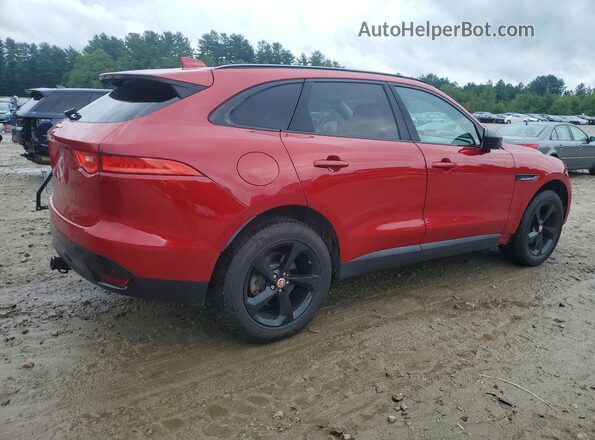 SADCJ2BN1HA097606 2017 JAGUAR F-PACE Красный Передняя правая четверть