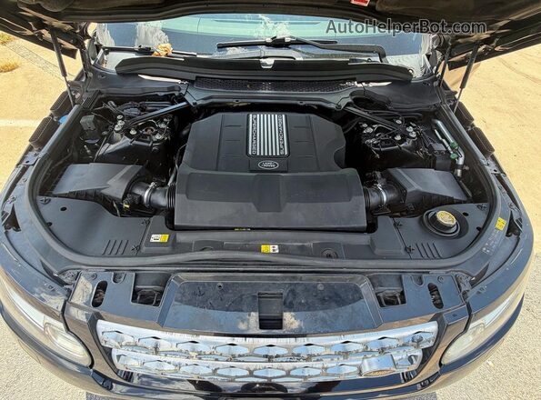 SALWR2PF9GA654448 2016 LAND ROVER RANGE Black Вид панелі приладів