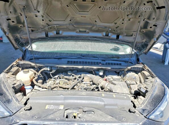 2FMPK4J90KBC01665 2019 FORD EDGE Gray Widok komory silnika