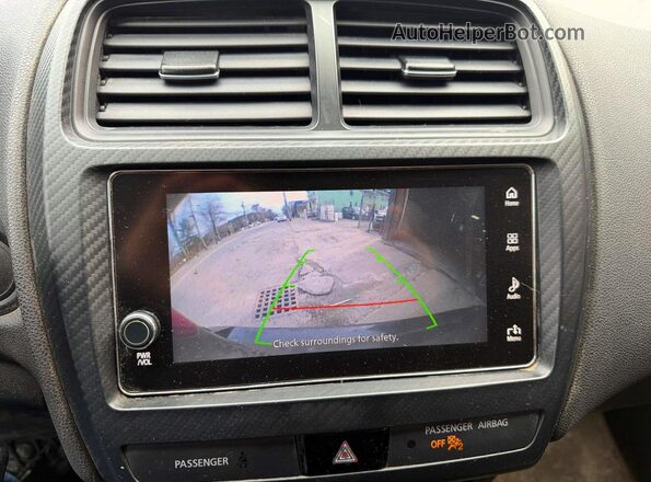 JA4AR3AU4KU017337 2019 MITSUBISHI OUTLANDER Charcoal Rear seats view