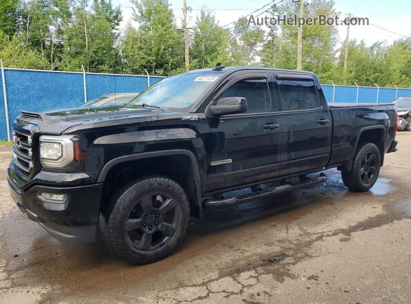 3GTU2MEC2JG124032 2018 GMC SIERRA Black Задня ліва чверть