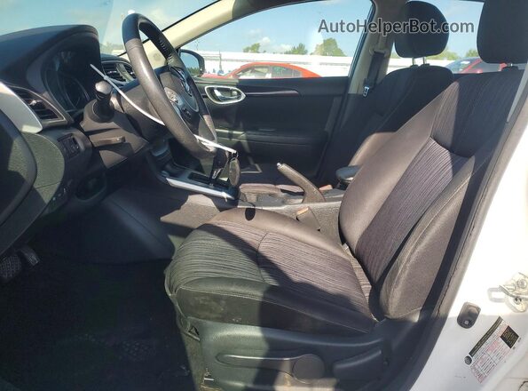 3N1AB7AP5HY307803 2017 NISSAN SENTRA White Widok deski rozdzielczej