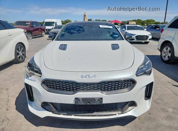 KNAE35LD9P6131084 2023 KIA STINGER White Widok z tyłu