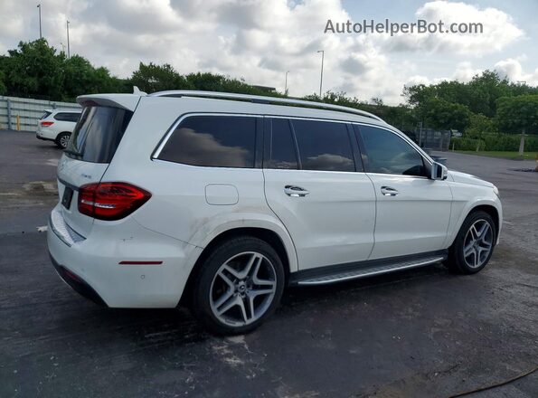 4JGDF7DE5HA989526 2017 MERCEDES-BENZ GLS-CLASS Белый Передняя правая четверть