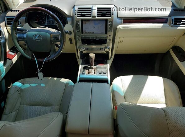 JTJBM7FX7H5180065 2017 LEXUS GX Белый Вид щитка приборов