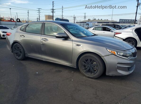 5XXGT4L31GG071526 2016 KIA OPTIMA Gray Widok z przodu