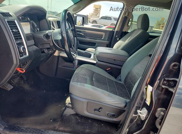 3C6RR6LT8JG145913 2018 RAM 1500 Black წინა პანელის ხედი