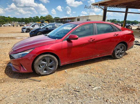 KMHLM4AG2PU630217 2023 HYUNDAI ELANTRA Red Trasero izquierdo
