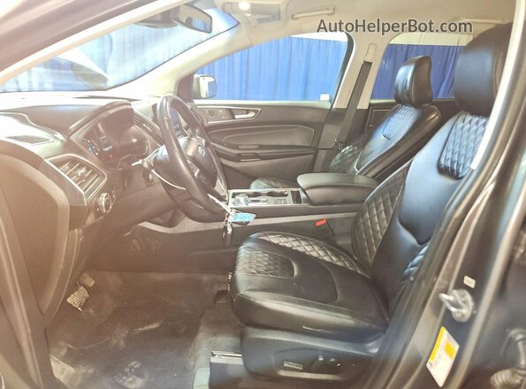 2FMPK4K92PBA60006 2023 FORD EDGE Gray წინა პანელის ხედი