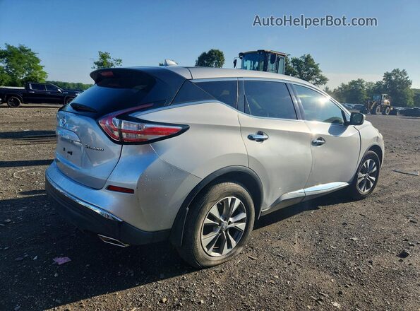5N1AZ2MH5JN148988 2018 NISSAN MURANO Silver Передня права чверть