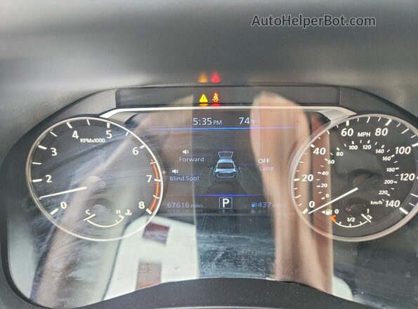 1N4BL4CV1RN382124 2024 NISSAN ALTIMA Blue Vista de los asientos traseros