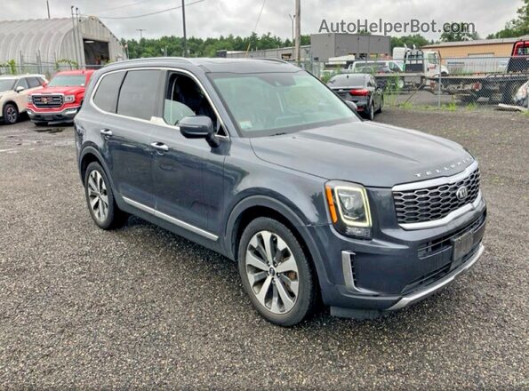 5XYP6DHC4LG017238 2020 KIA TELLURIDE Black Հետևի ձախ