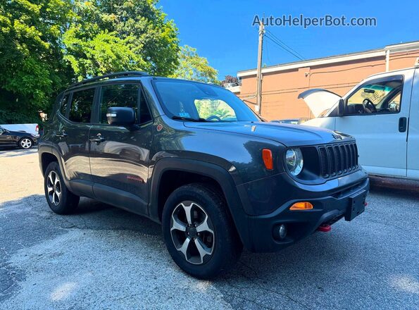 ZACNJDC18MPM20651 2021 JEEP RENEGADE Gray Задня ліва чверть