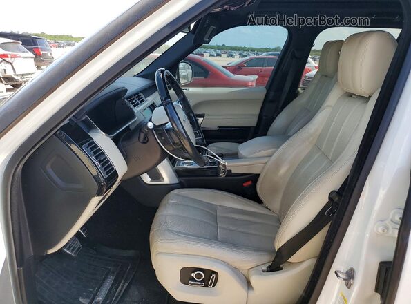 SALGS2EF9GA279320 2016 LAND ROVER RANGE White Vista del salpicadero