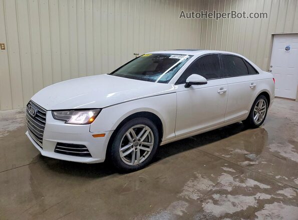 WAUGNAF40HN029073 2017 AUDI A4 White Tył lewy