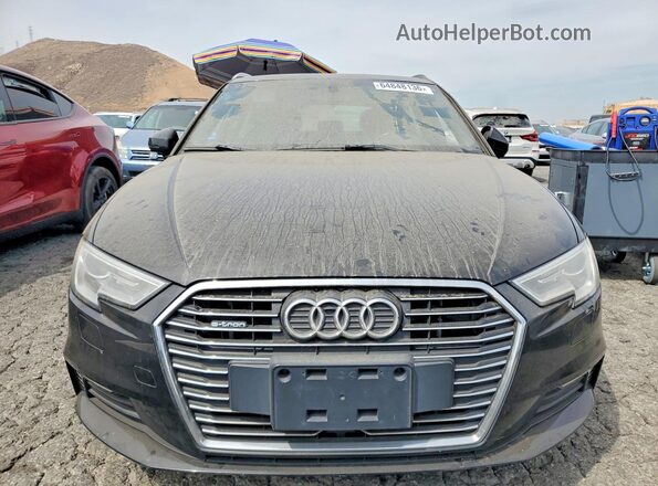 WAUUPBFF3JA058164 2018 AUDI A3 Black Rear view