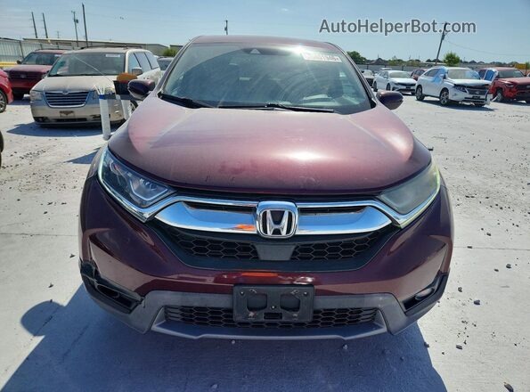 7FARW2H81KE057862 2019 HONDA CR-V Maroon Հետևի տեսք