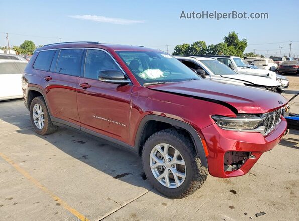 1C4RJKBG2P8753826 2023 JEEP GRAND Красный Вид спереди