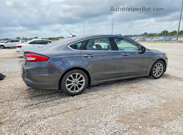 3FA6P0HD8HR372085 2017 FORD FUSION Gray Przód prawy