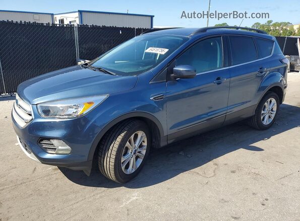 1FMCU0GD0JUC67171 2018 FORD ESCAPE Blue Հետևի ձախ