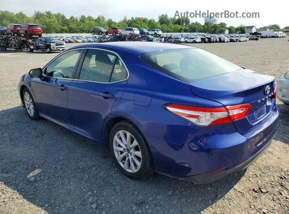 JTNB11HK0J3011187 2018 TOYOTA CAMRY Синий Задняя правая четверть