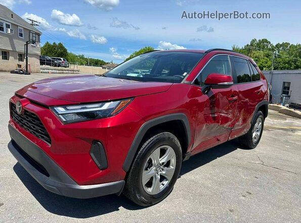 2T3P1RFV4PW374488 2023 TOYOTA RAV4 Red უკანა მარცხენა